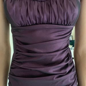 Purple homecoming dress